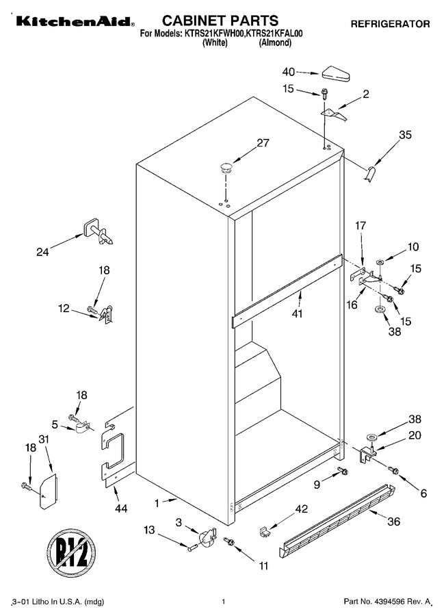 Diagram for KTRS21KFAL00