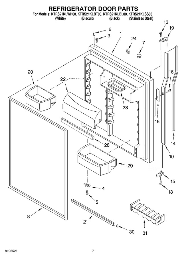 Diagram for KTRS21KLBT00