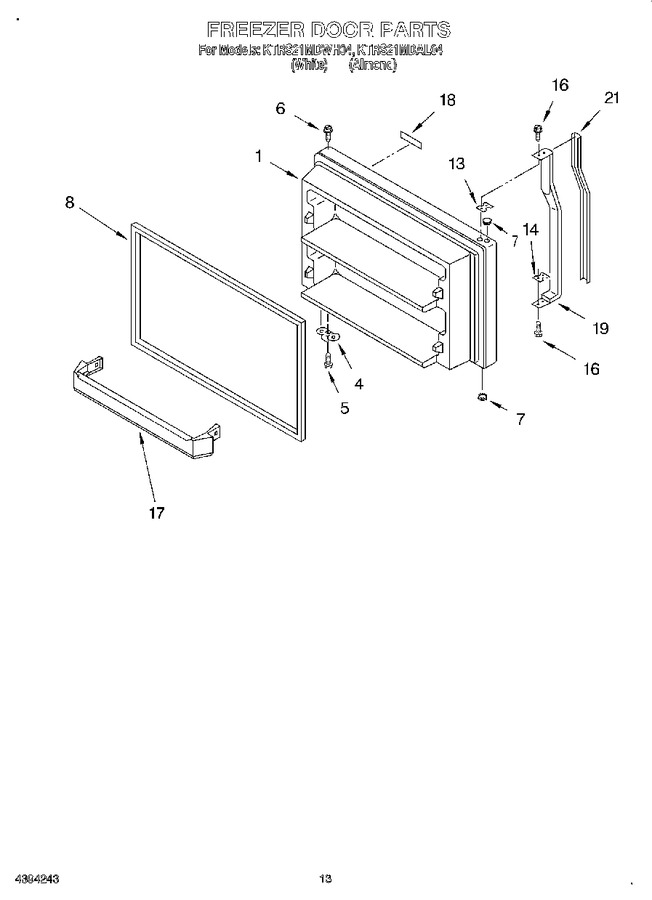 Diagram for KTRS21MDWH04