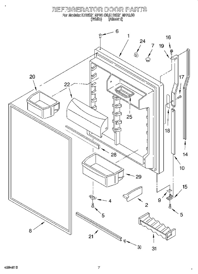 Diagram for KTRS21MFWH00