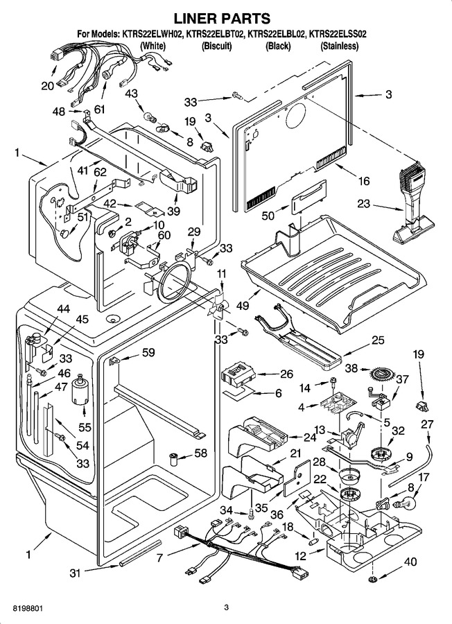 Diagram for KTRS22ELWH02
