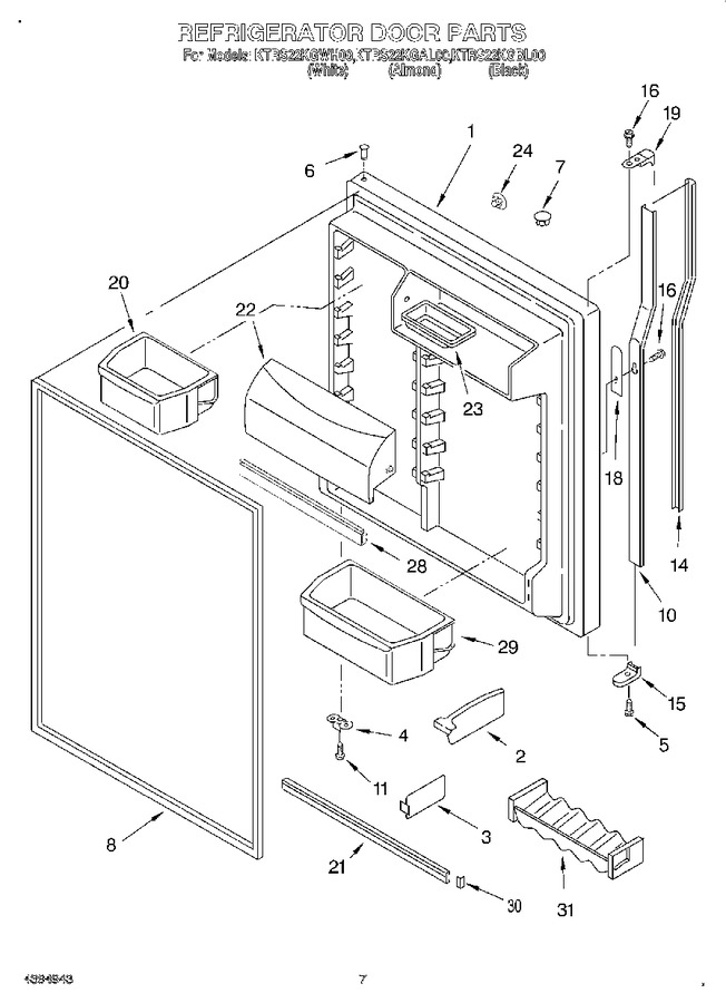 Diagram for KTRS22KGWH00