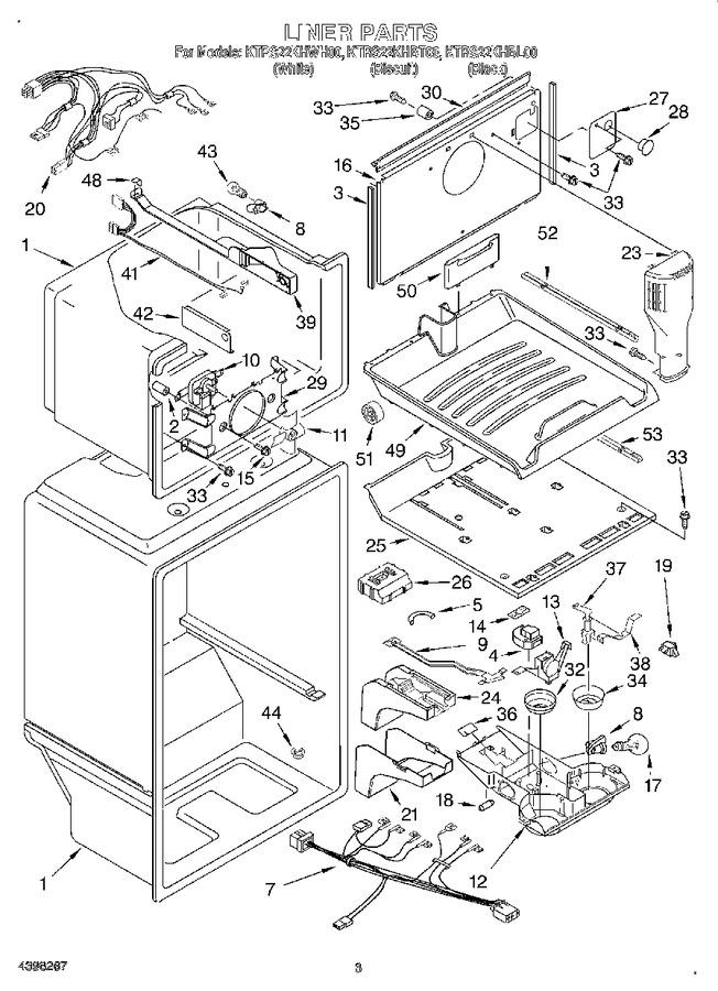 Diagram for KTRS22KHWH00