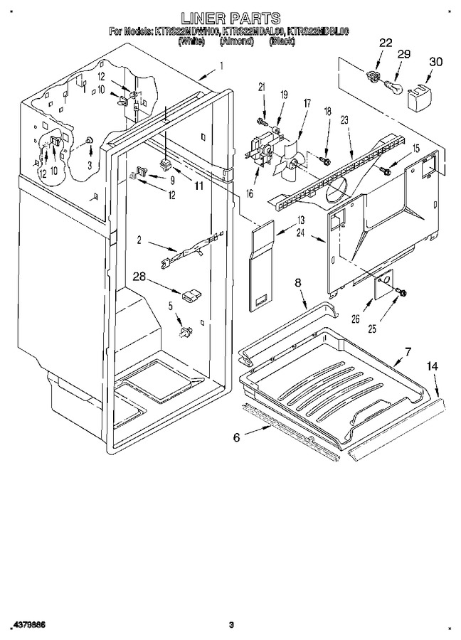Diagram for KTRS22MDWH00