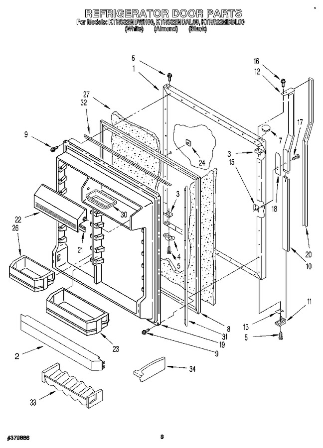 Diagram for KTRS22MDWH00