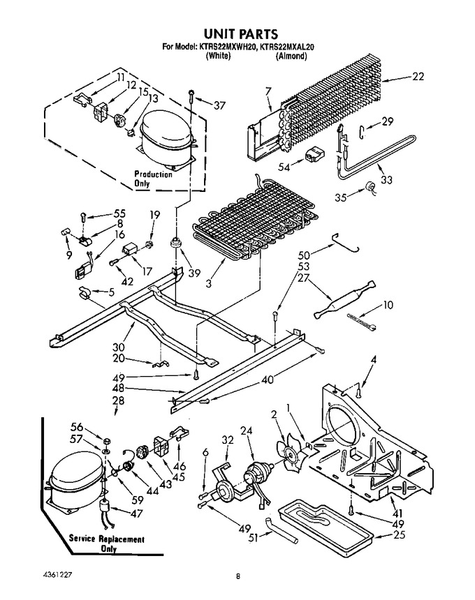 Diagram for KTRS22MXWH20