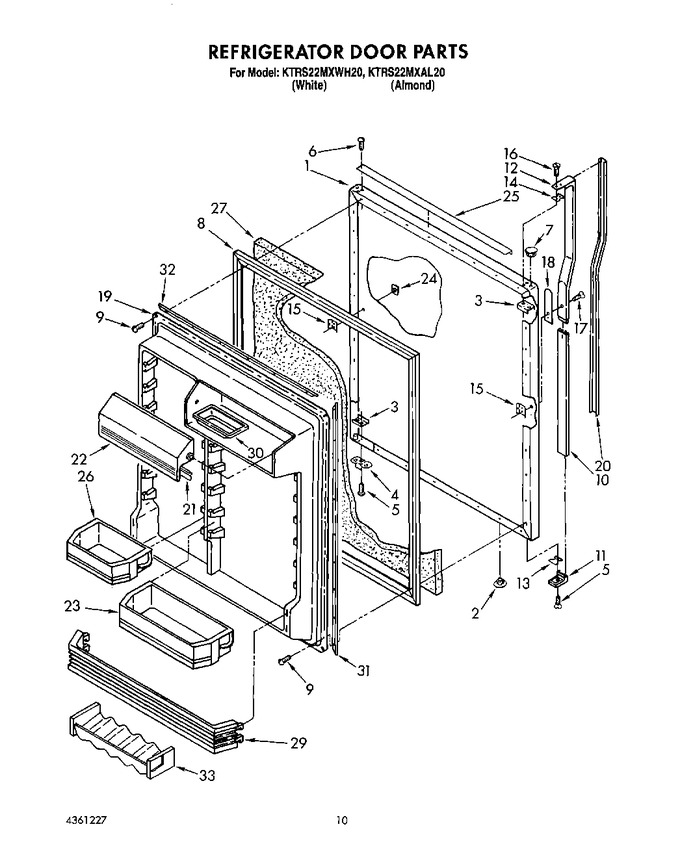 Diagram for KTRS22MXWH20