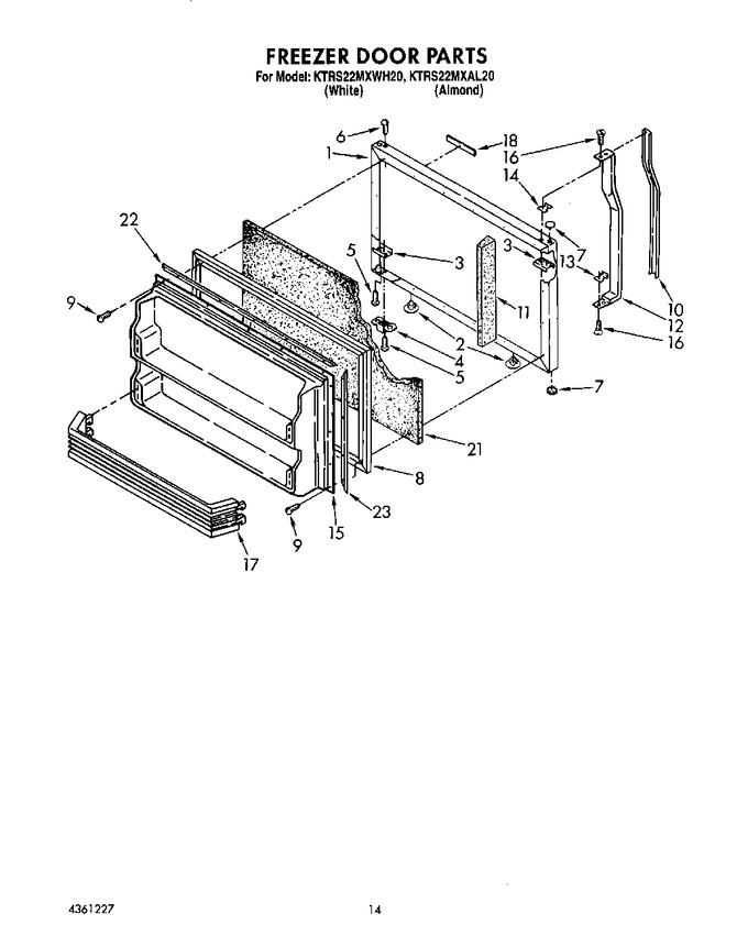 Diagram for KTRS22MXWH20