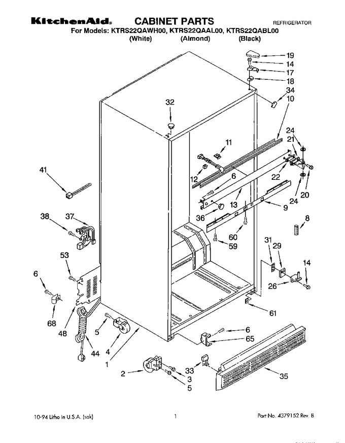 Diagram for KTRS22QABL00
