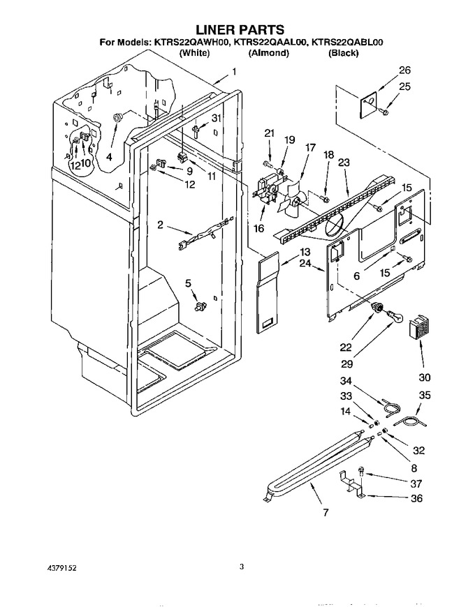 Diagram for KTRS22QAAL00