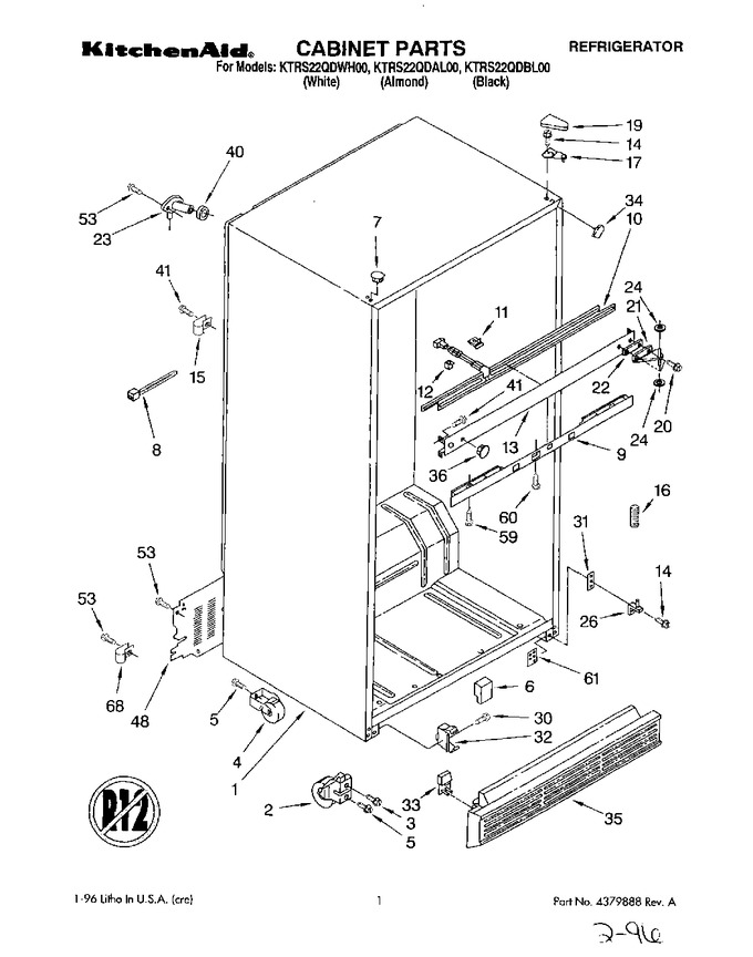 Diagram for KTRS22QDBL00