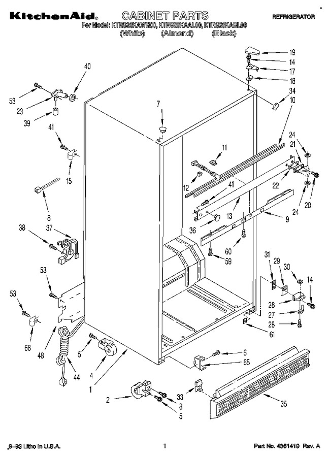 Diagram for KTRS25KAAL00