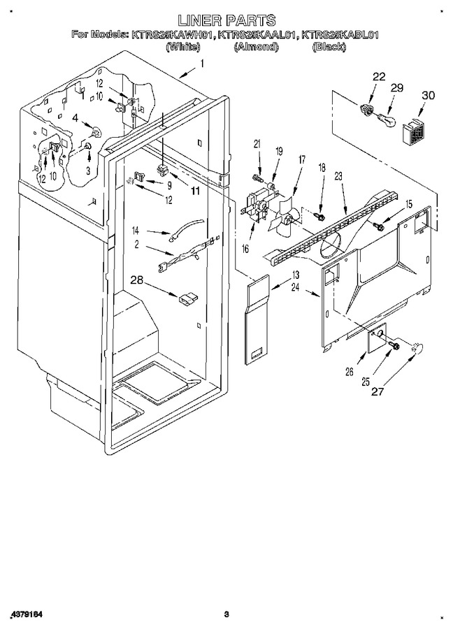 Diagram for KTRS25KABL01