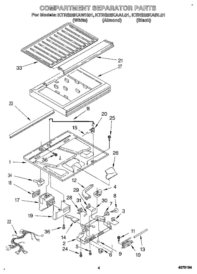 Diagram for KTRS25KABL01