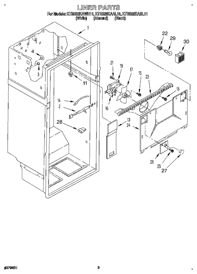Diagram for KTRS25KAAL11