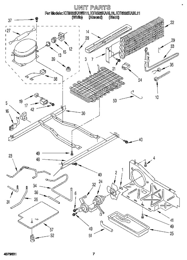 Diagram for KTRS25KAWH11