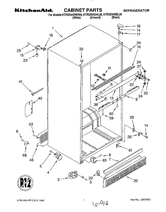Diagram for KTRS25KDAL00