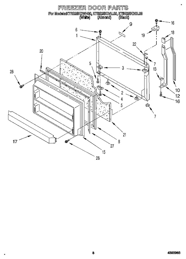 Diagram for KTRS25KDBL00