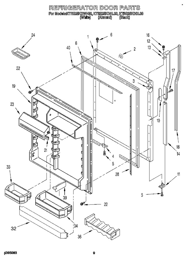 Diagram for KTRS25KDAL00
