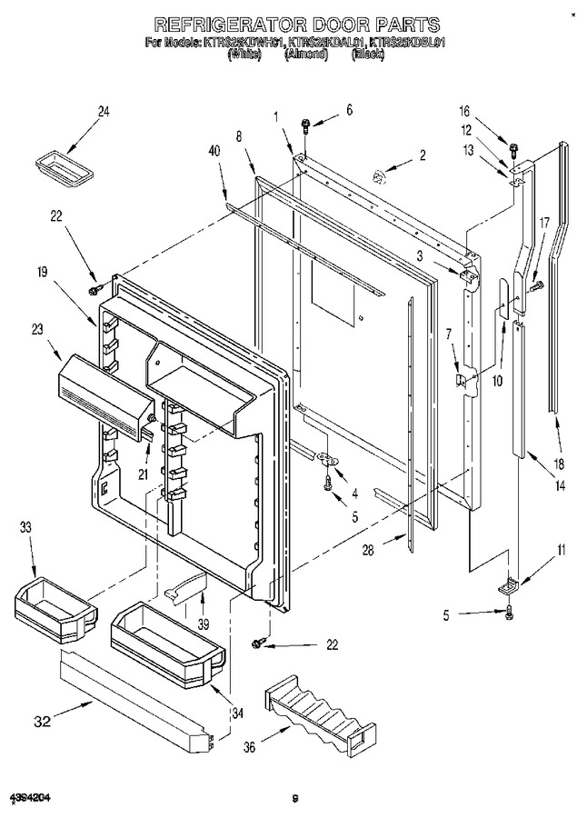 Diagram for KTRS25KDAL01