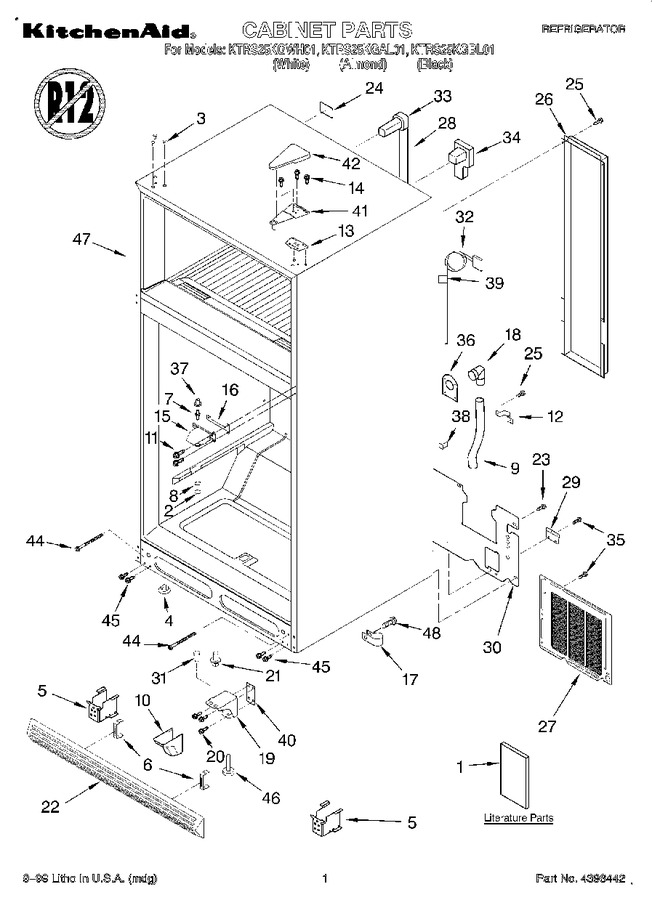 Diagram for KTRS25KGAL01