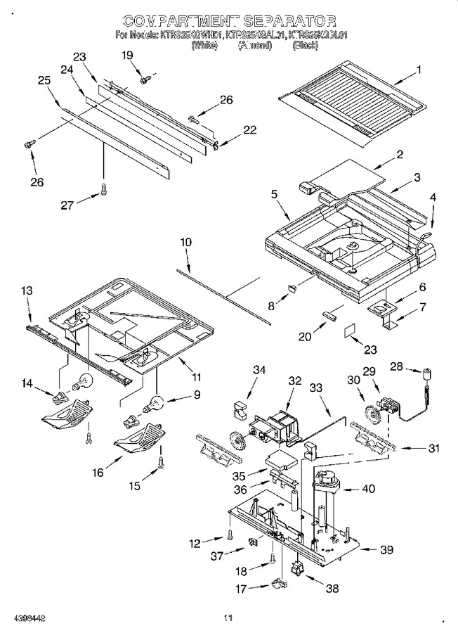 Diagram for KTRS25KGWH01
