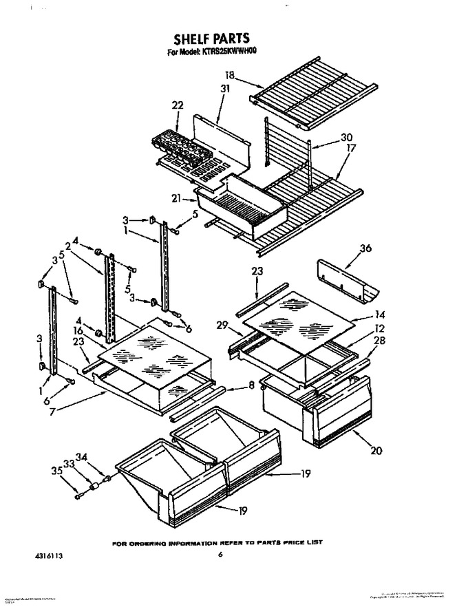 Diagram for KTRS25KWWH00