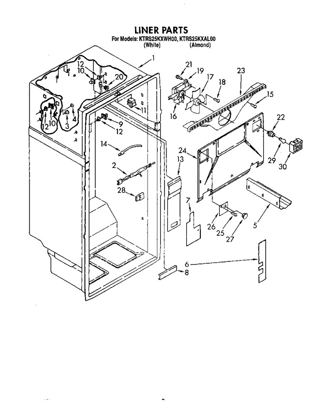 Diagram for KTRS25KXAL00