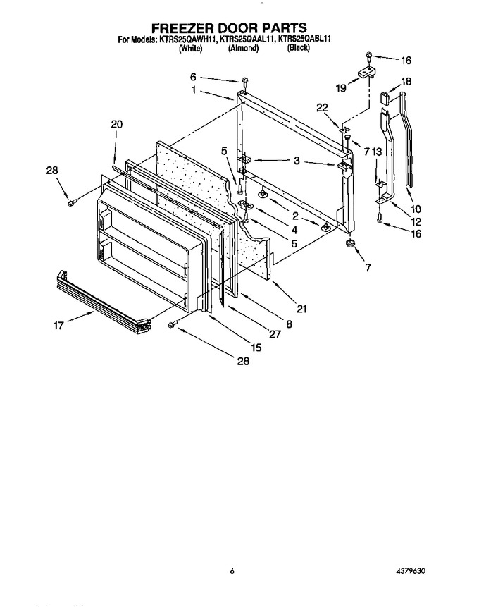 Diagram for KTRS25QAAL11