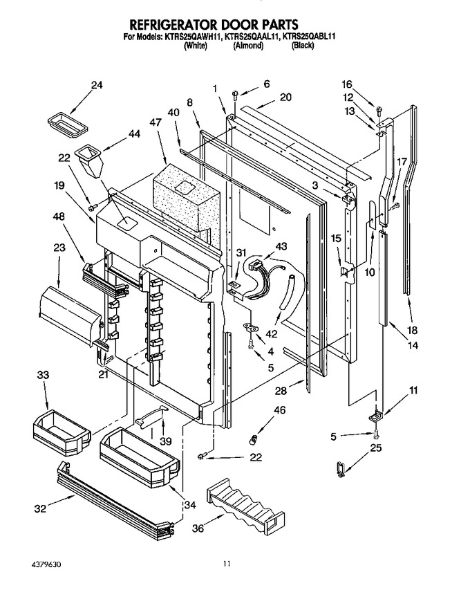 Diagram for KTRS25QAAL11