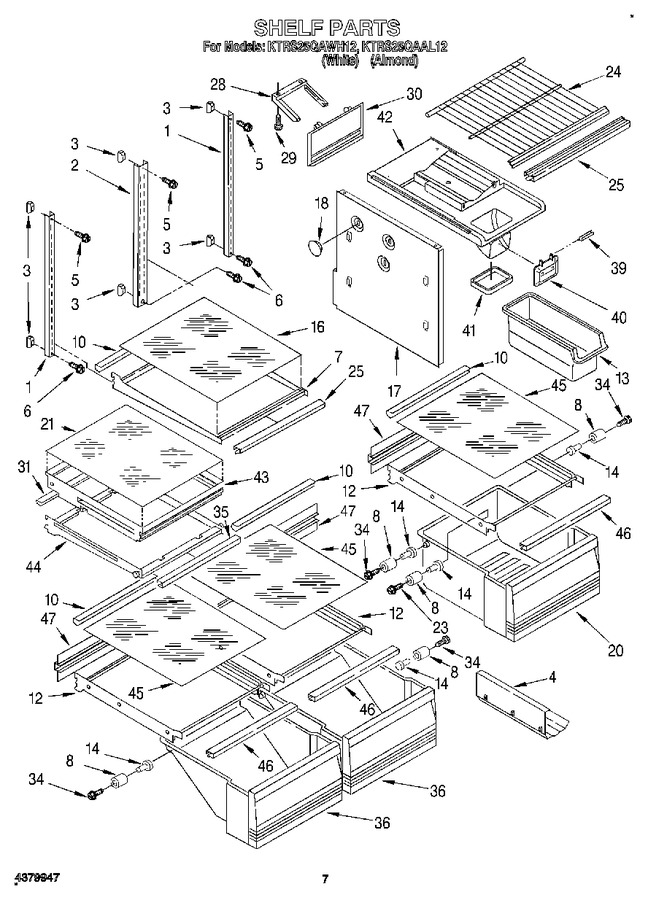 Diagram for KTRS25QAAL12