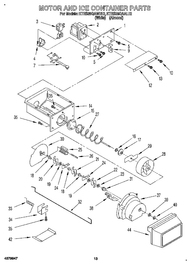 Diagram for KTRS25QAAL12