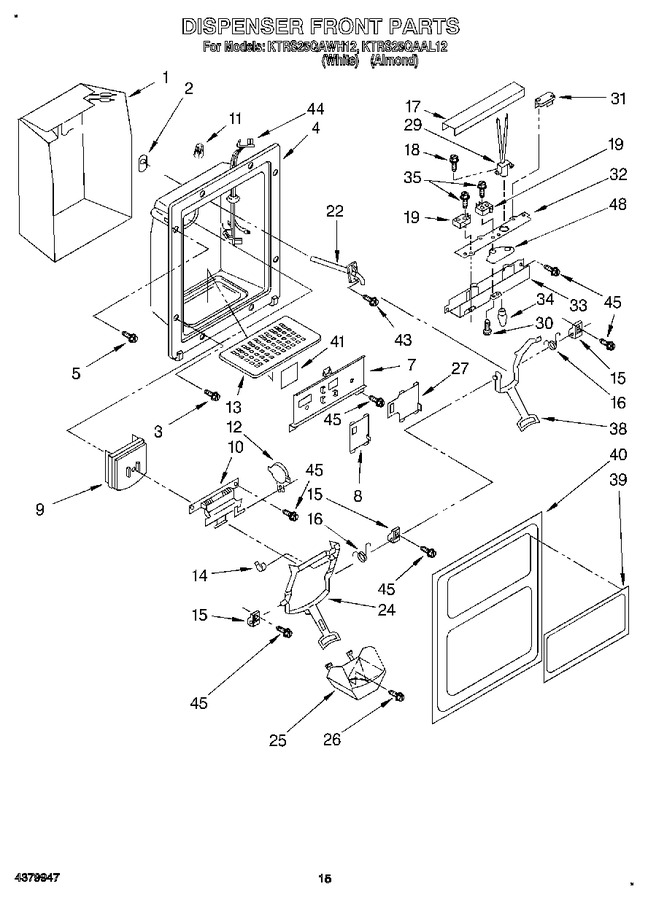 Diagram for KTRS25QAAL12