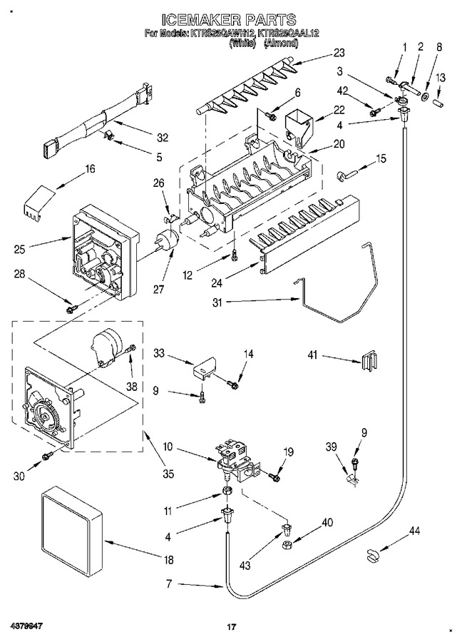 Diagram for KTRS25QAAL12
