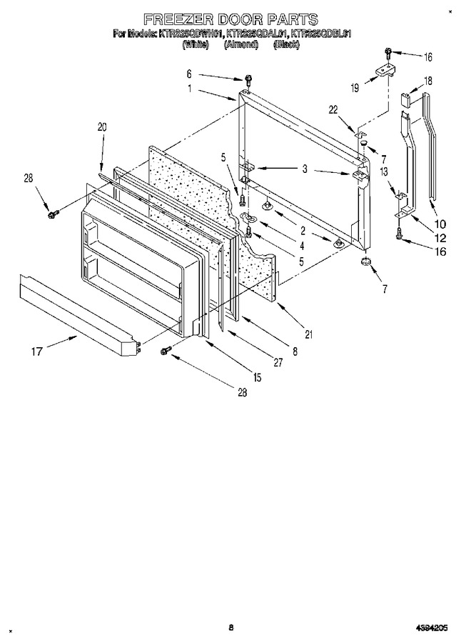 Diagram for KTRS25QDBL01