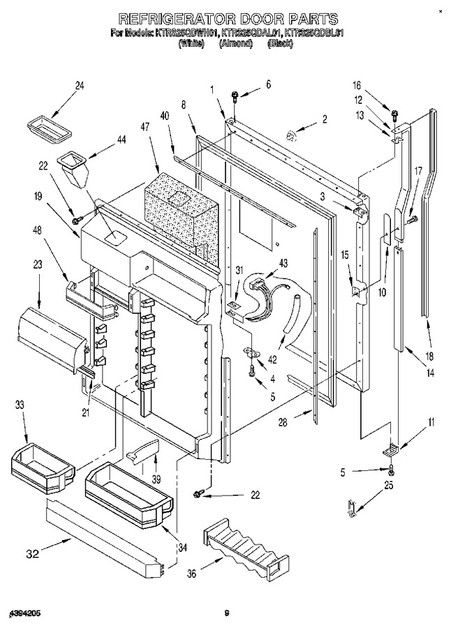 Diagram for KTRS25QDWH01