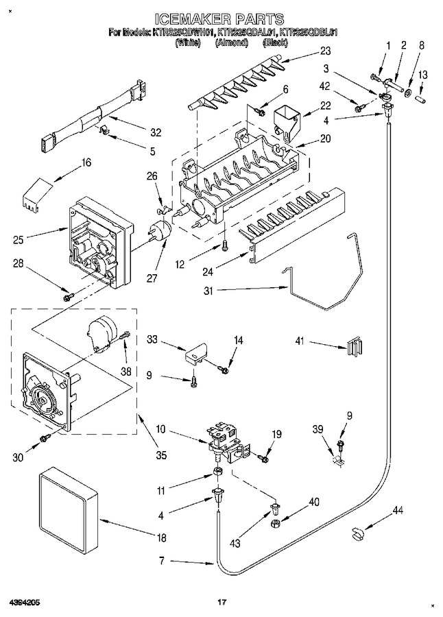 Diagram for KTRS25QDWH01