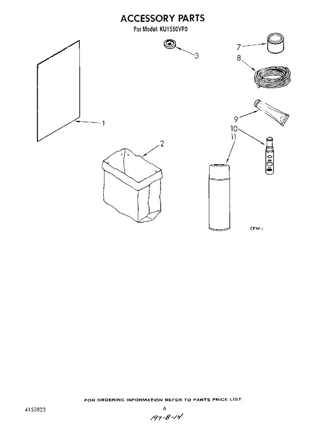 Diagram for KU1550VP0
