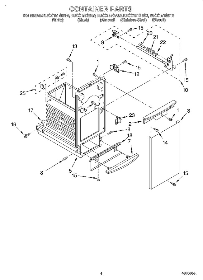 Diagram for KUCC151GWH0