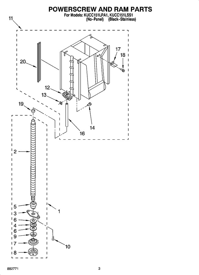 Diagram for KUCC151LSS1