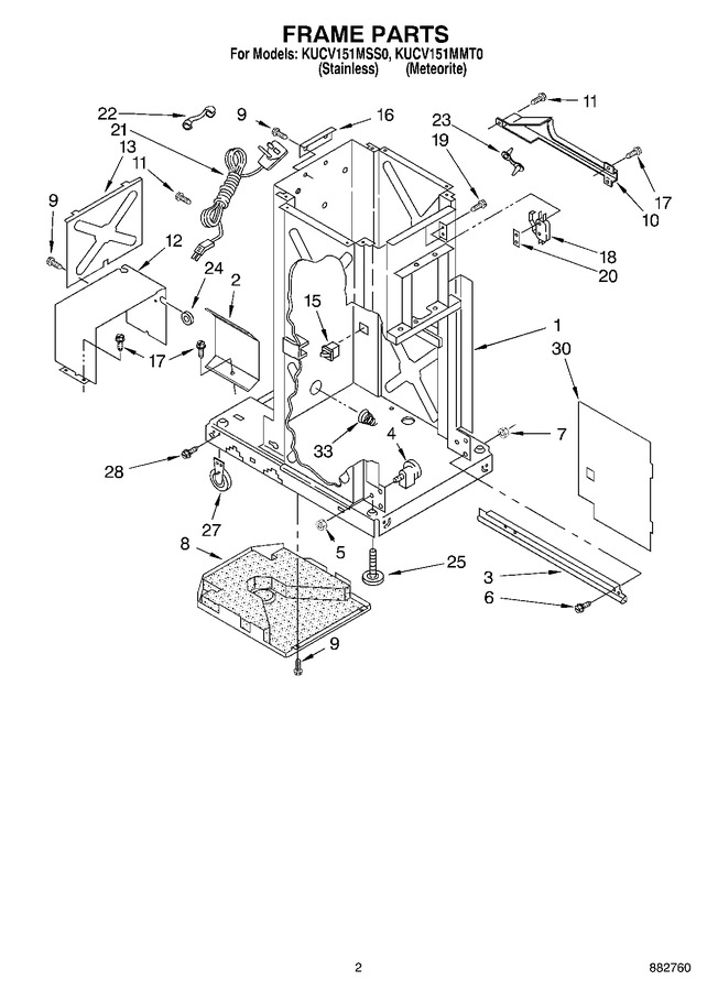 Diagram for KUCV151MSS0