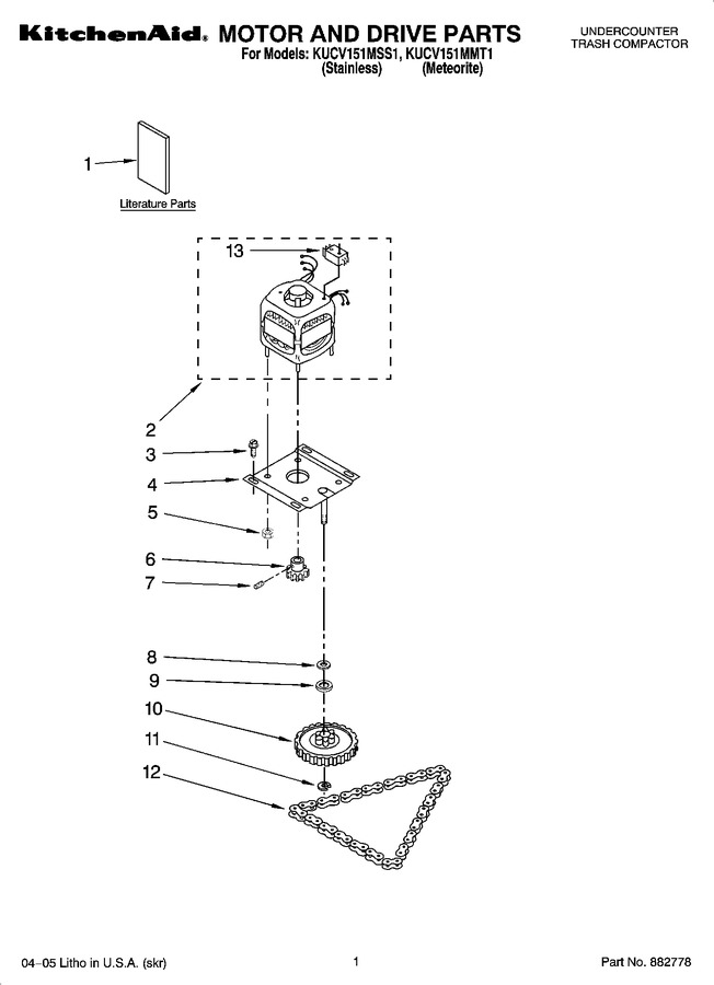 Diagram for KUCV151MMT1