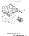 Diagram for 11 - Upper Rack And Track