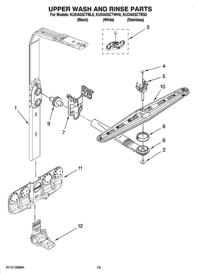 Diagram for KUDA03CTBL0