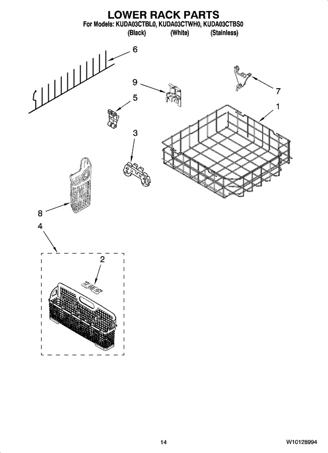 Diagram for KUDA03CTBL0