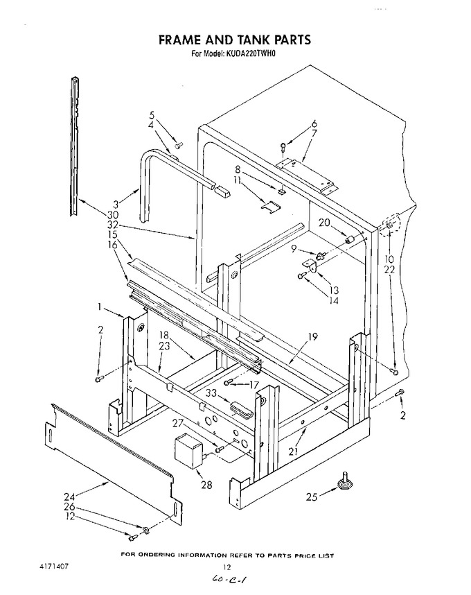 Diagram for KUDA220TWH0