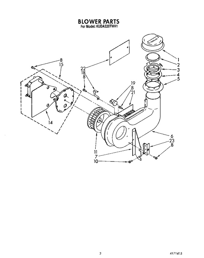 Diagram for KUDA220TWH1