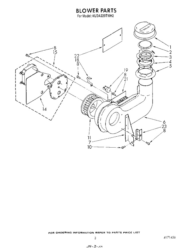 Diagram for KUDA220TWH2