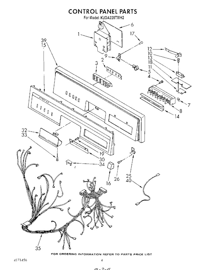 Diagram for KUDA220TWH2