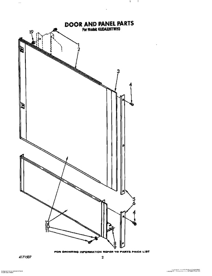 Diagram for KUDA220TWH3